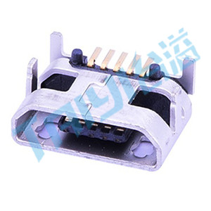 428&nbsp;Micro&nbsp;USB&nbsp;臥貼&nbsp;5觸點(diǎn)&nbsp;母座
