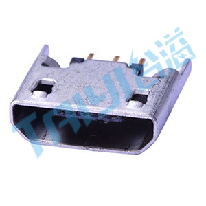 430&nbsp;Micro&nbsp;USB&nbsp;180°插件&nbsp;5觸點(diǎn)&nbsp;母