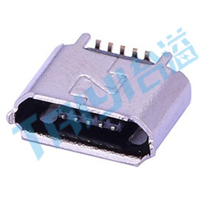 439&nbsp;Micro&nbsp;USB&nbsp;立貼&nbsp;5觸點&nbsp;母座(