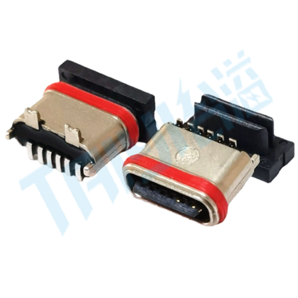 TYPE-C6P立貼防水母座6.5-6.8